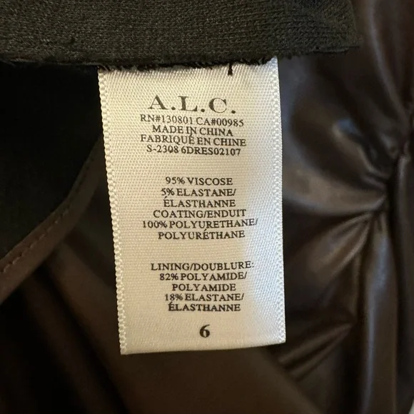 A.L.C. Andie Dress in Size 6